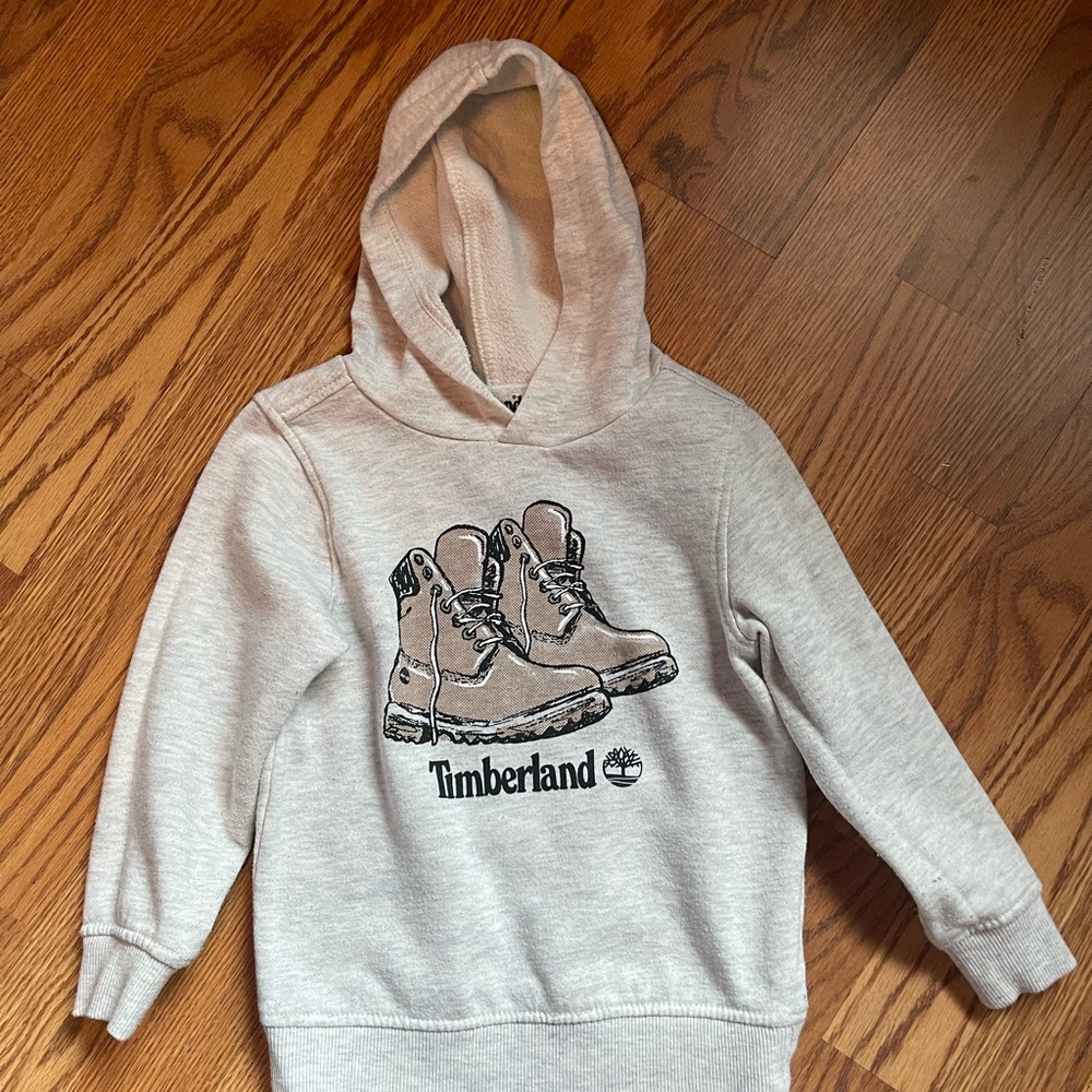 Kids Long Sleeve Sweatshirt Hoodie Size 4 Very Nice!!!

Brand: Timberland